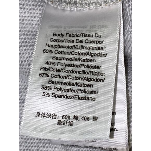 DKNY Women’s Long Sleeve Gray Gold Sweater Everywhere Sweatshirt XS Extra Small - Picture 5 of 10